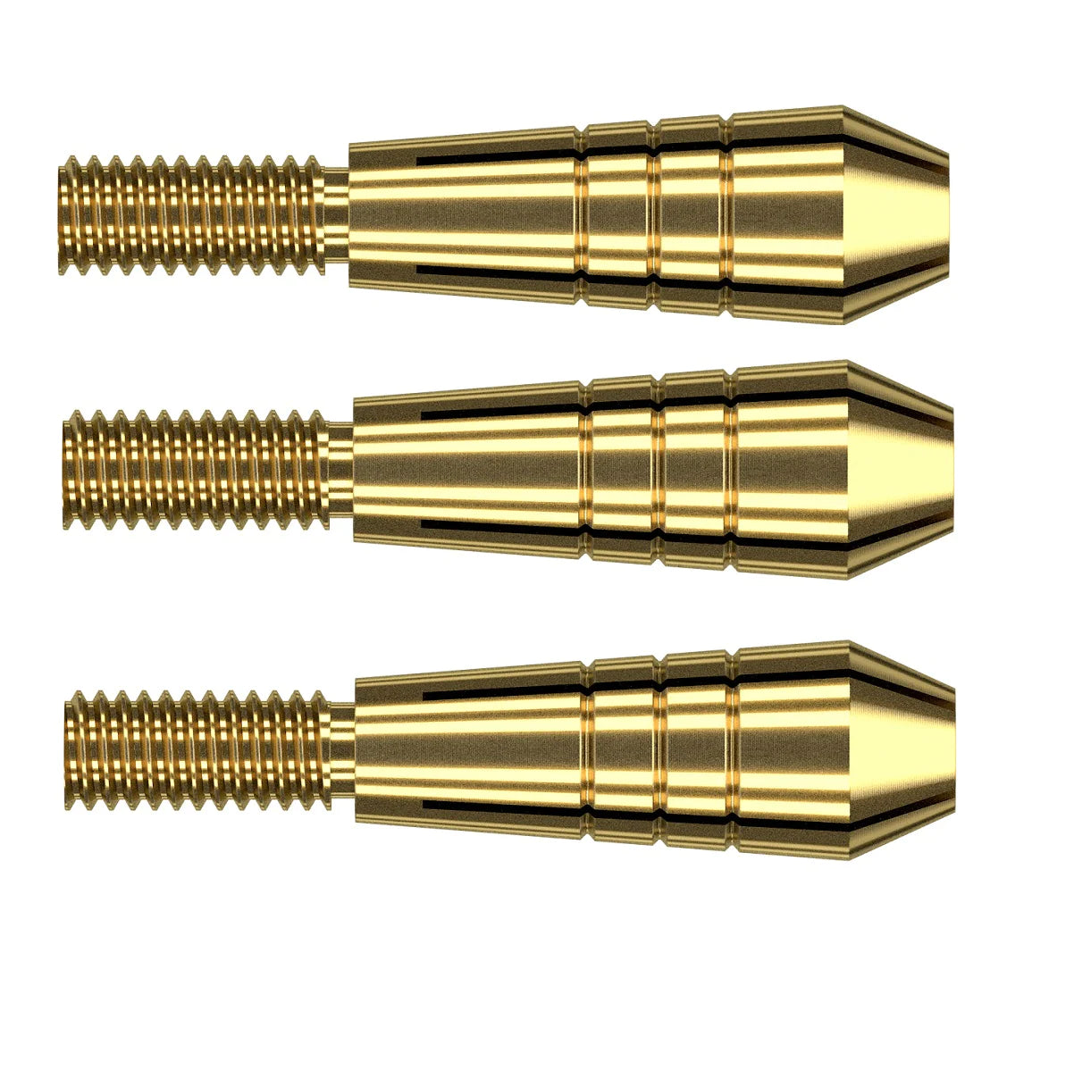 TARGET - POWER G2/G4 - SILVER/BLACK/GOLD - TAYLOR/RVB REPLACEMENT TOPS FOR POWER TITANIUM DART STEMS / SHAFTS BY TARGET