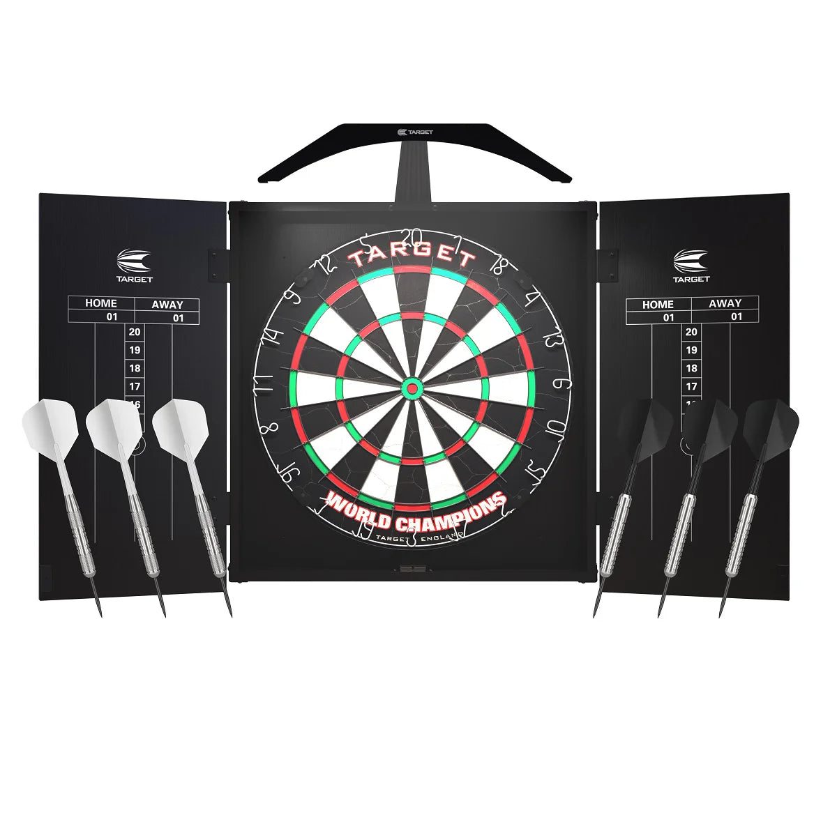 TARGET - ARC CABINET SET - CABINET WITH DARTBOARD & LIGHT