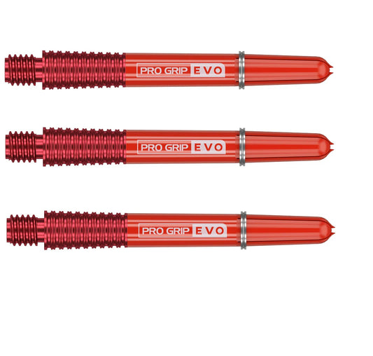 TARGET - PRO GRIP EVO - DART STEMS/SHAFTS - RED