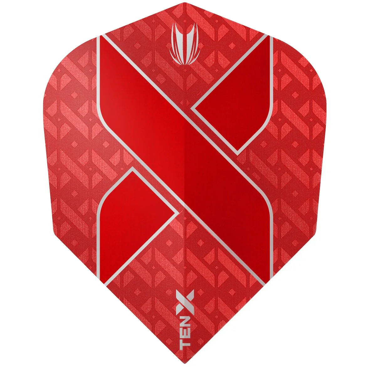 TARGET - TEN-X - ULTRA VISION - DART FLIGHTS - RED