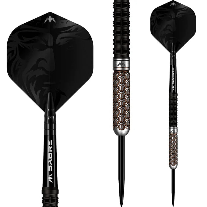 MISSION - ARCHON DARTS - STEEL TIP - BLACK & BRONZE PVD - 97.5% - 22g/24g/26g