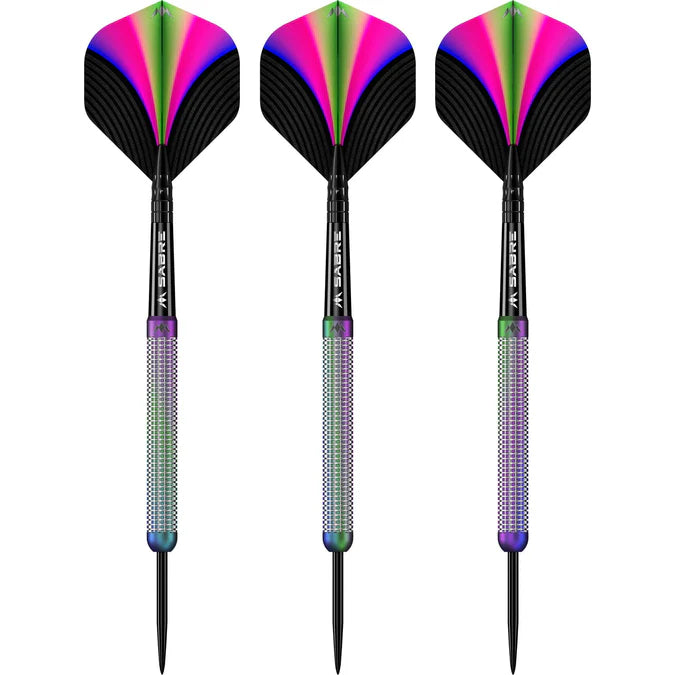 MISSION - AURORA - 90% - CORAL PVD - STEEL TIP DARTS  - 23g/25g