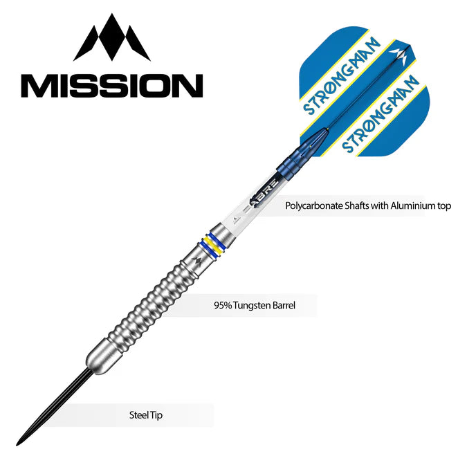 MISSION - DENNIS NILSSON - STEEL TIP - 90% - 23g/25g