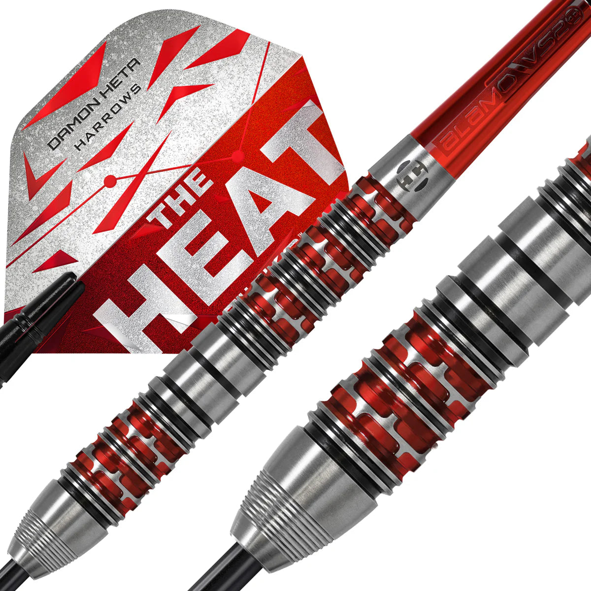 HARROWS - DAMON HETA - SERIES 3 - STEEL TIP DARTS - 90% - 21g/23g/25g