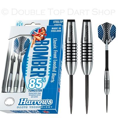 HARROWS - BOMBER - STEEL TIP DARTS - 85% - 21g/23g/25g/27g