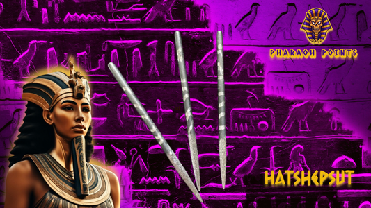 PHARAOH - HATSHEPSUT - STEEL TIP POINTS - 36mm/38mm/40mm/42mm/45mm/50mm/55mm