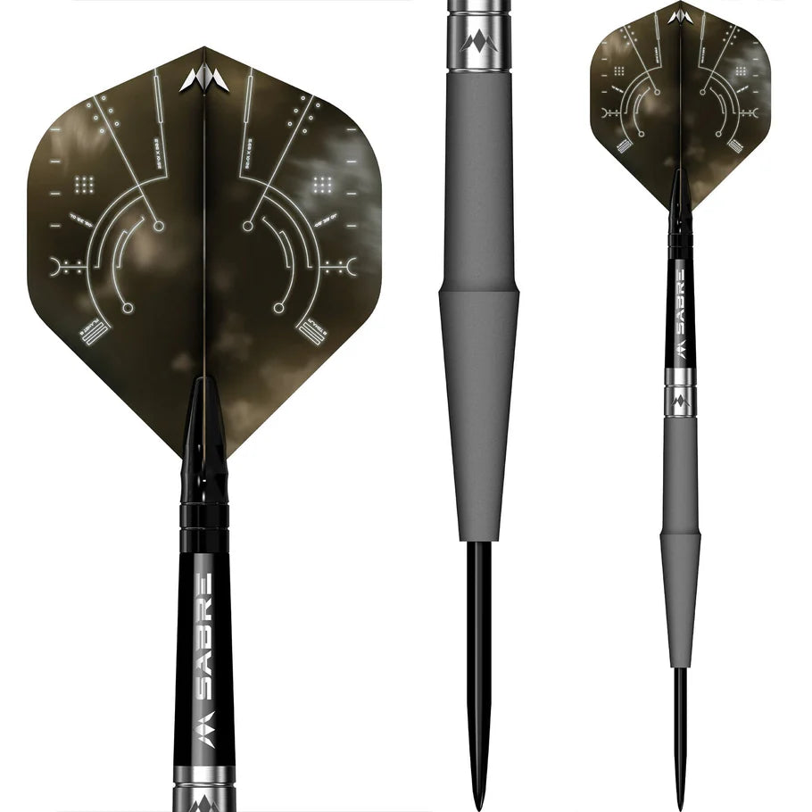 MISSION - SATURN 'HYPERION' - STEEL TIP DARTS  - 90% - 22g/24g