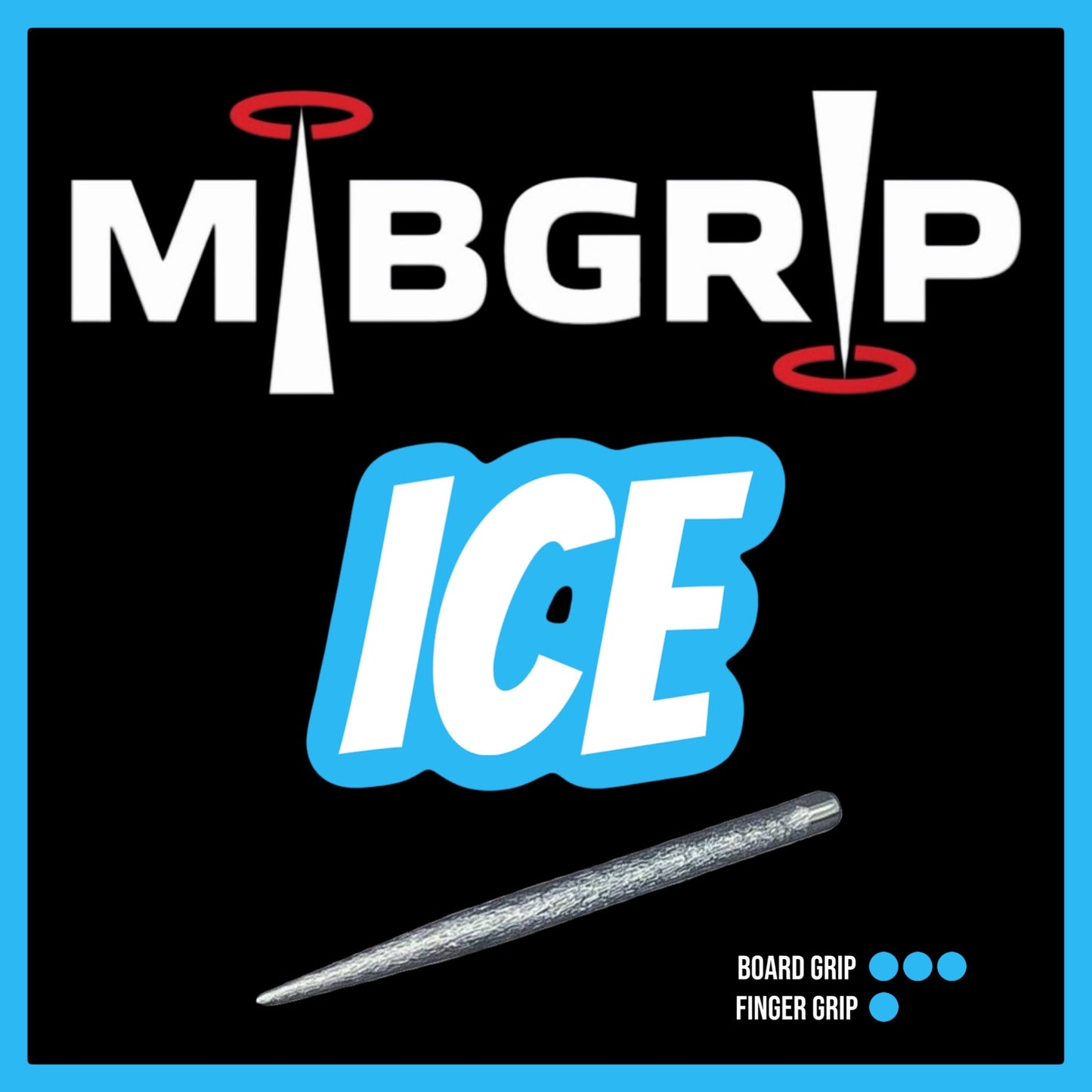 MiBGRiP -  MiBGRiP ICE - STEEL TIP POINTS - 30mm/32mm/34mm/36mm/38mm/40mm/50mm