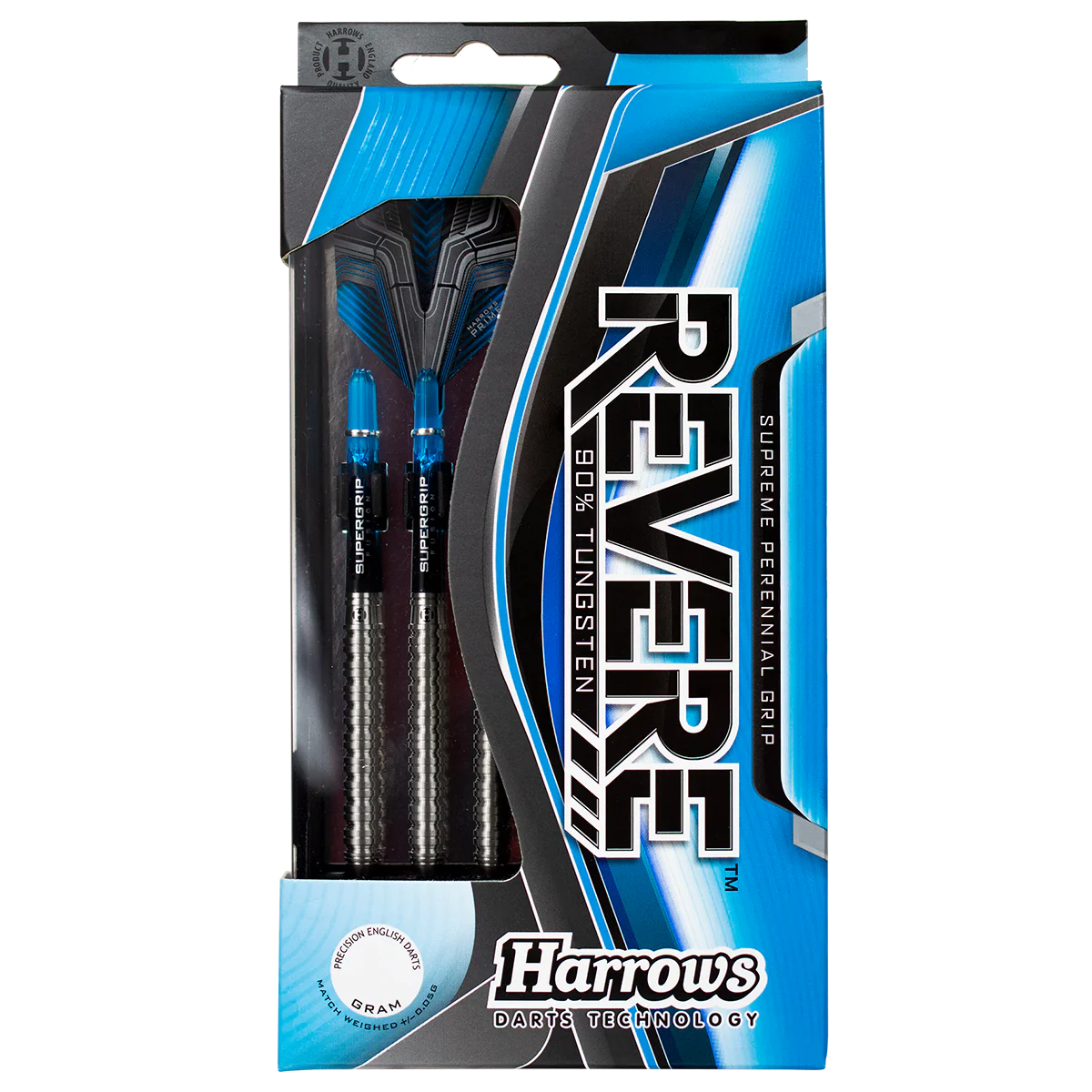 HARROWS - REVERE  - STEEL TIP DARTS - 90% - 21g/22g/23g/24g/25g/26g