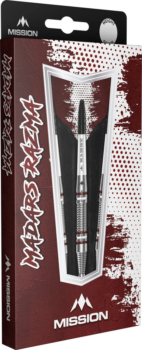 MISSION - MADARS RAZMA - 95% - STEEL TIP DARTS - 21g/23g/25g