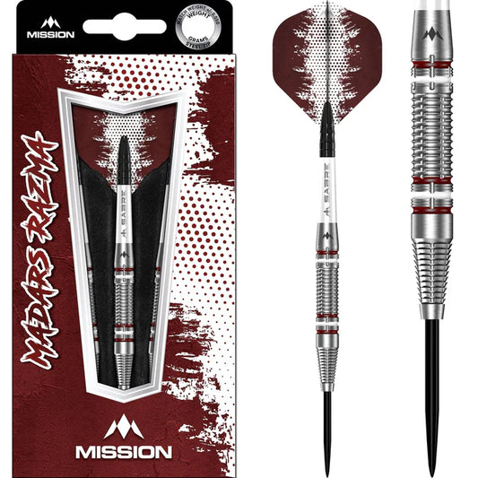 MISSION - MADARS RAZMA - 95% - STEEL TIP DARTS - 21g/23g/25g