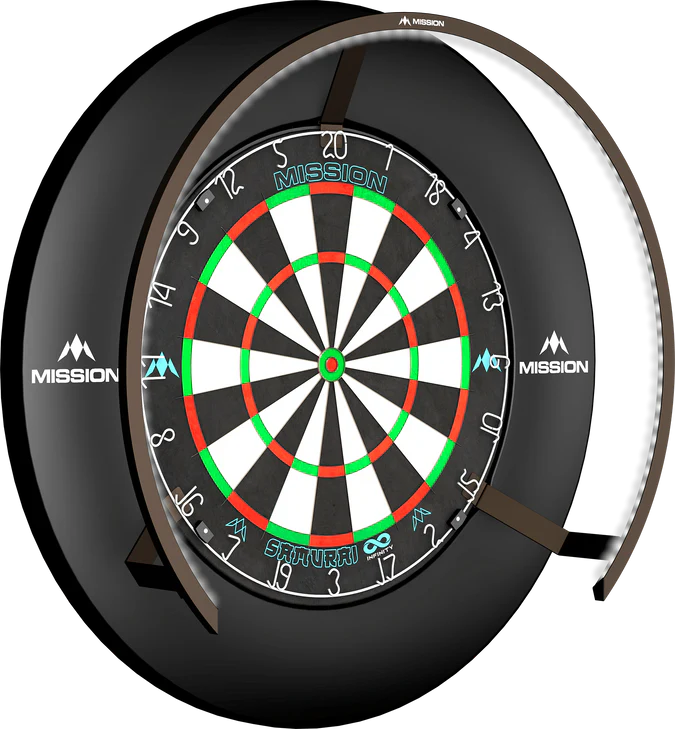 MISSION - TORUS 270 - LED DARTBOARD LIGHTING SYSTEM - VARIOUS COLOURS