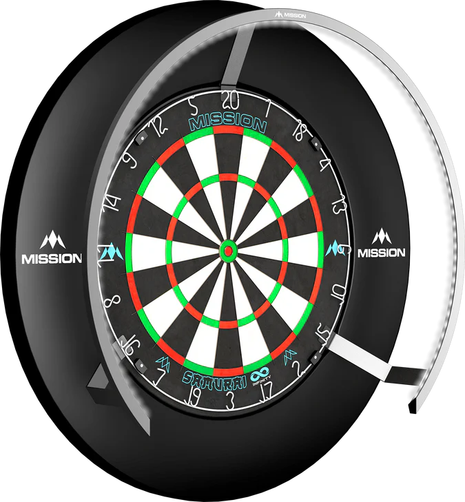 MISSION - TORUS 270 - LED DARTBOARD LIGHTING SYSTEM - VARIOUS COLOURS