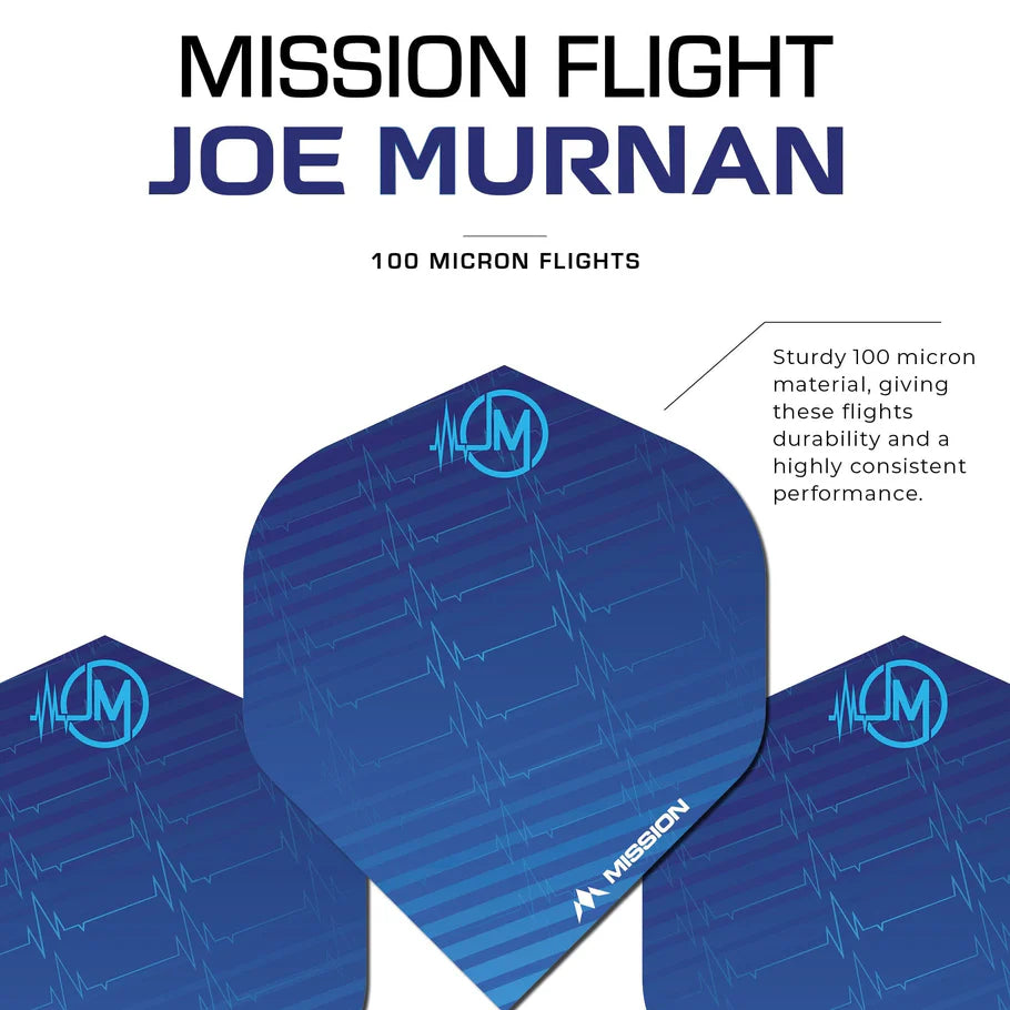 MISSION -  JOE MURNAN - SOLO DART FLIGHTS - 100 MICRON - STD No6