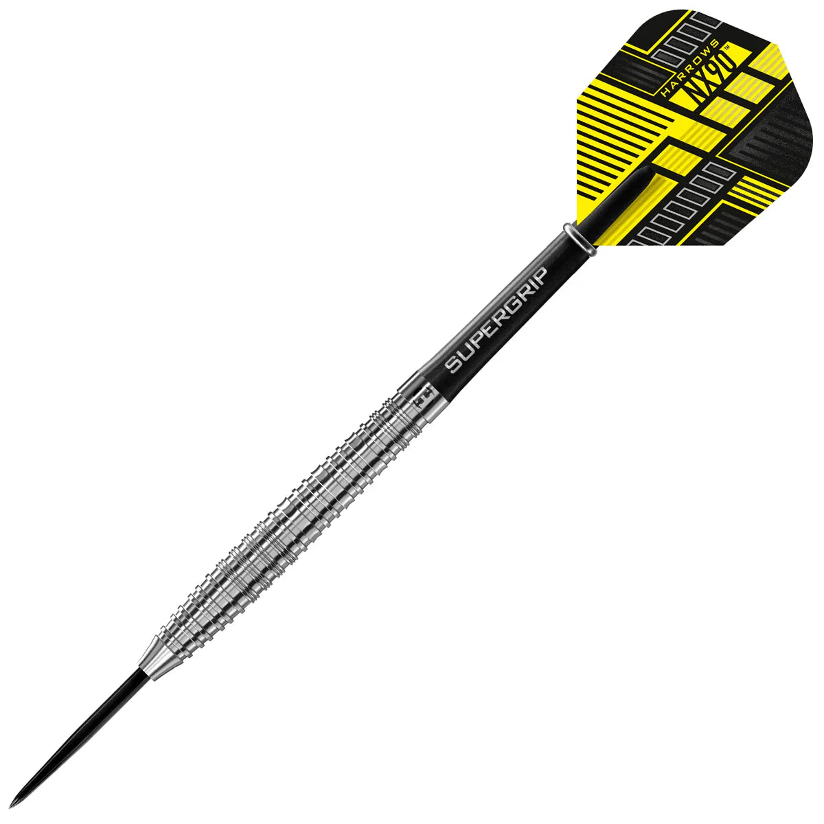 HARROWS - NX90 - SILVER - STEEL TIP DARTS - 90% - 21g/22g/23g/24g/25g/26g