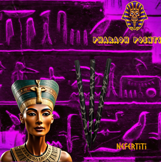 PHARAOH - NEFERTITI - STEEL TIP POINTS - 36mm/38mm/40mm/42mm/45mm/50mm/55mm