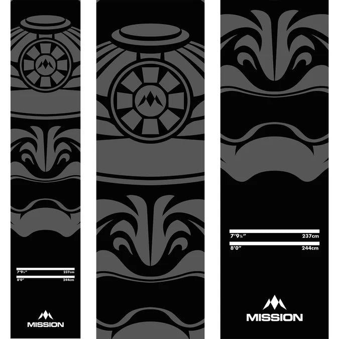 MISSION - SAMURAI - DARTS MAT - MISSION CARPET DARTS MAT NON SLIP