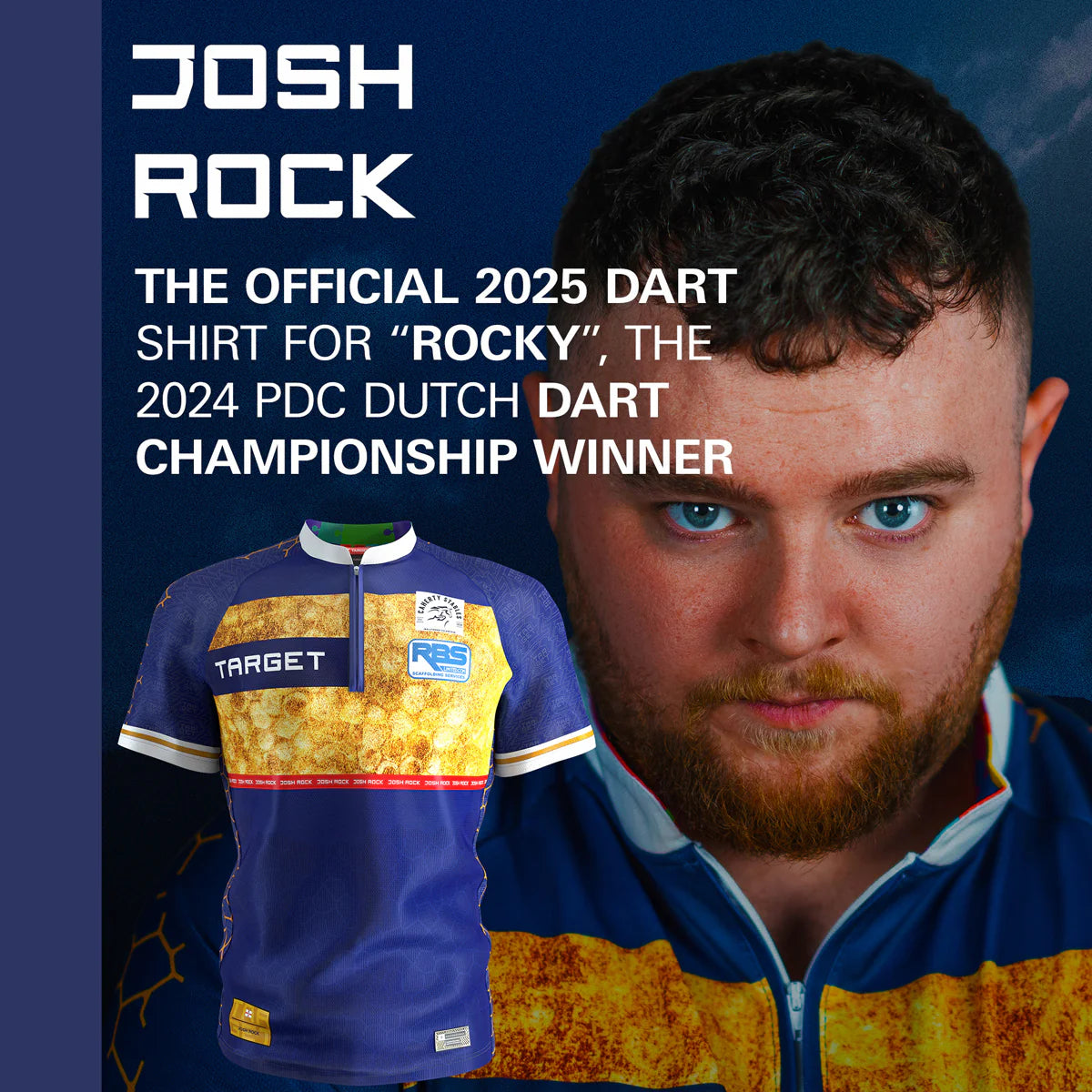 TARGET - JOSH ROCK - PLAYING SHIRT - 2025