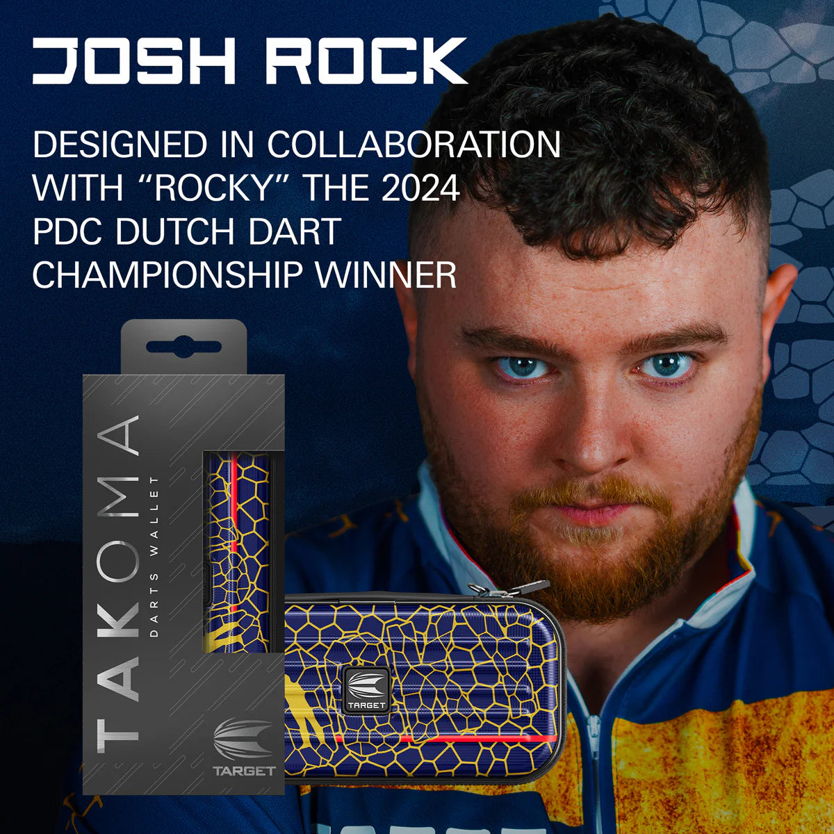 TARGET - JOSH ROCK - TAKOMA DARTS CASE - 2025