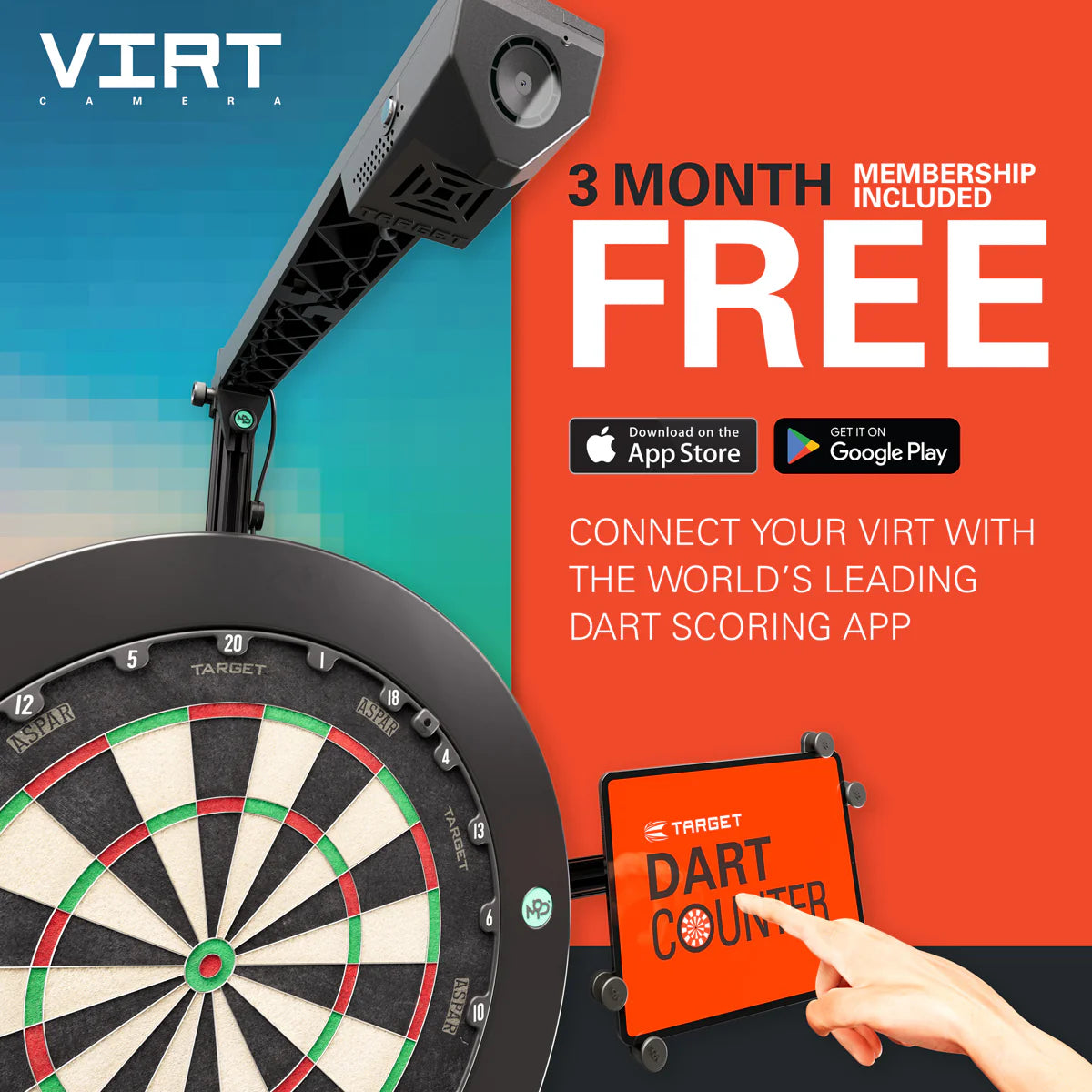 TARGET - VIRT - VIRT CAMERA - DARTCOUNTER/OMNI COMPATIBLE