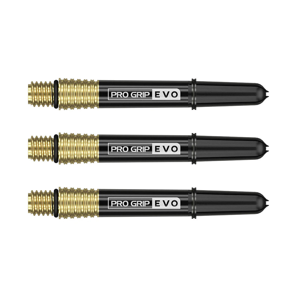 TARGET - PRO GRIP EVO - DART STEMS/SHAFTS - BLACK & GOLD