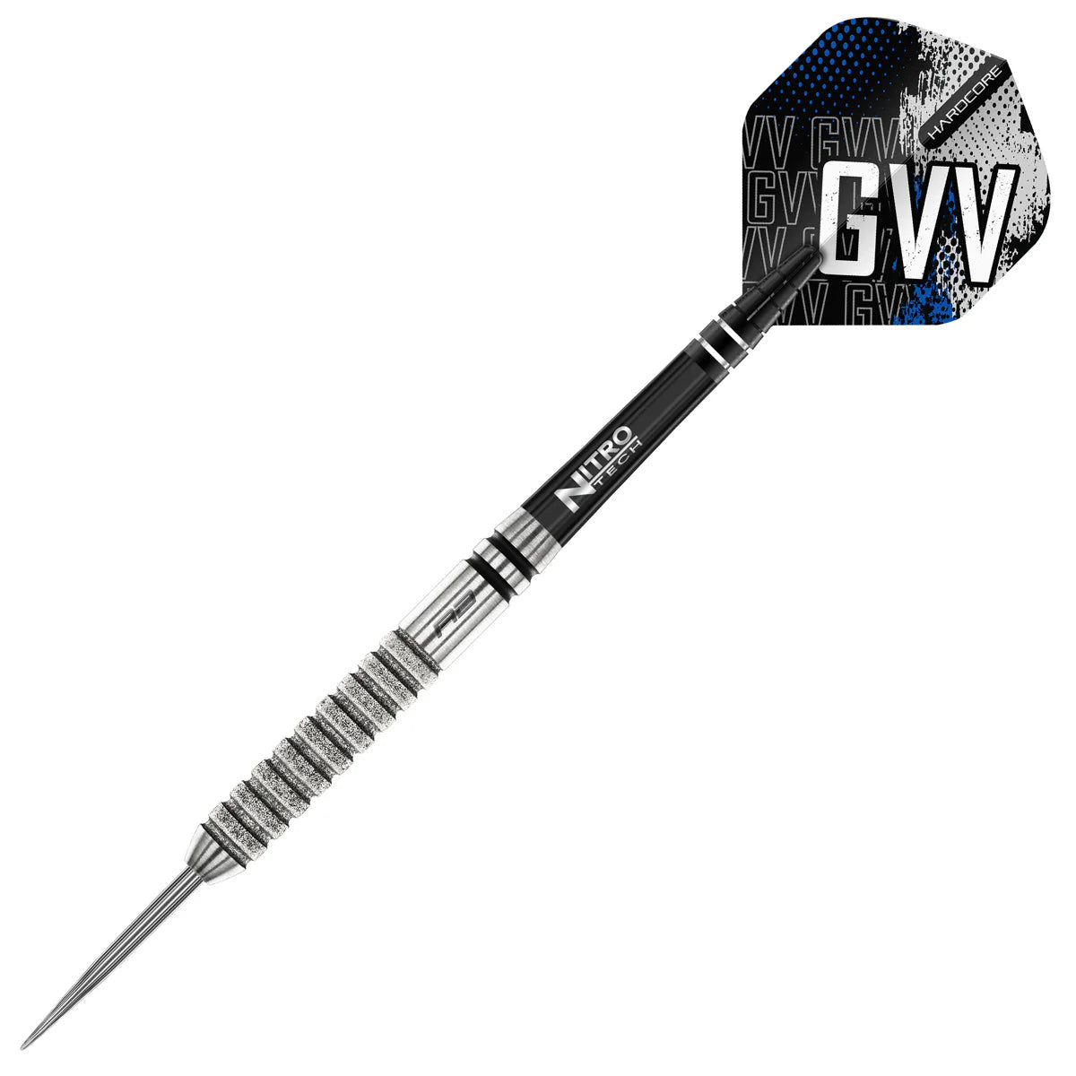 RED DRAGON - GIAN VAN VEEN - TOUR EDITION - STEEL TIP DARTS - 90% - 22g