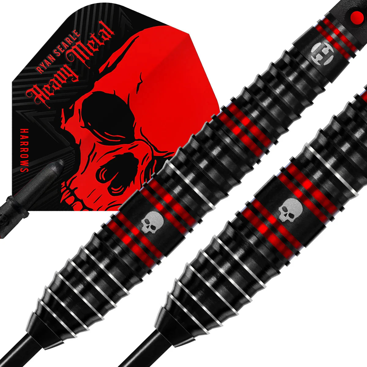 HARROWS - RYAN SEARLE - STEEL TIP DARTS - 90% - 22g/23g/24g/26g/30g/32g