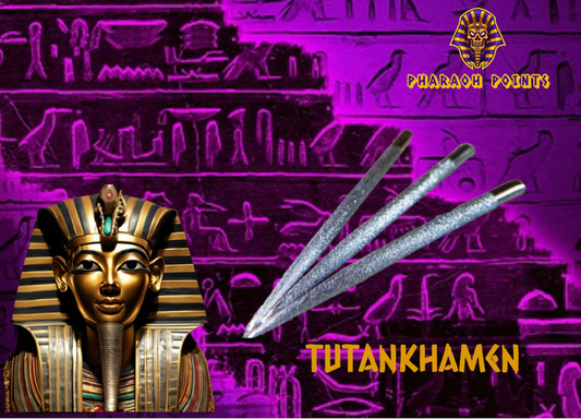 PHARAOH POINTS - TUTANKHAMUN - STEEL TIP POINTS - 36mm/38mm/40mm/42mm/45mm/50mm/55mm