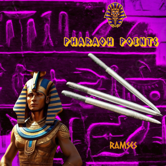 PHARAOH - RAMSES - STEEL TIP POINTS - 36mm/38mm/40mm/42mm/45mm/50mm/55mm