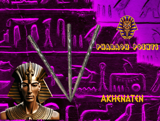 PHARAOH - AKHENATEN - STEEL TIP POINTS - 36mm/38mm/40mm/42mm/45mm/50mm/55mm