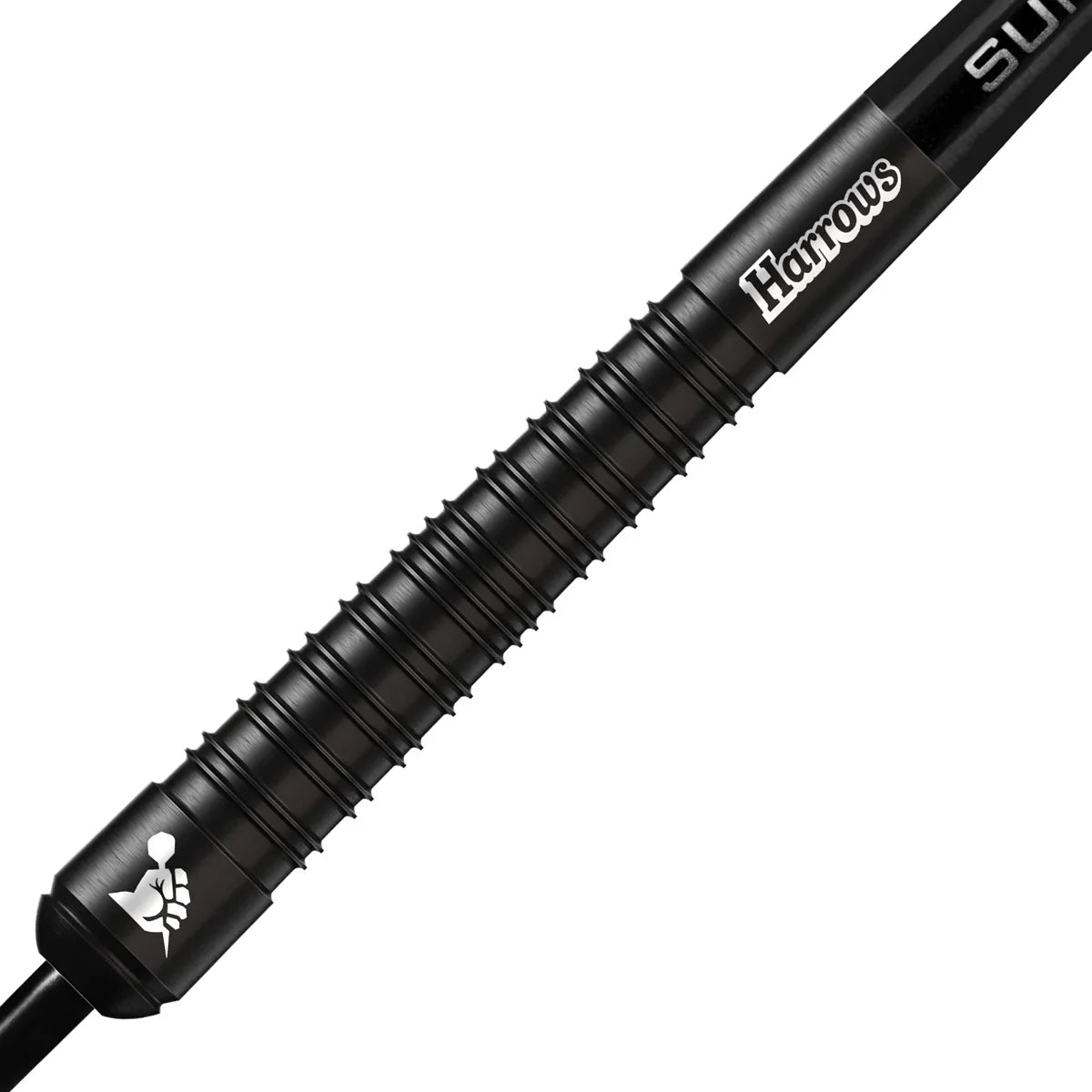 HARROWS - SUPERGRIP - BLACK - STEEL TIP DARTS - 90% - 21g/22g/23g/24g/25g/26g/28g/30g