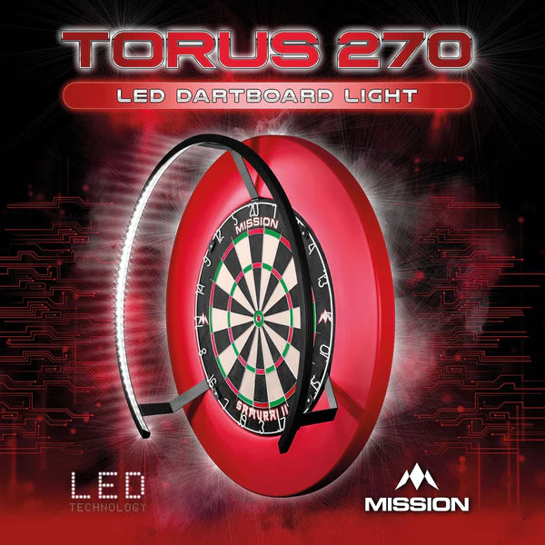 MISSION - TORUS 270 - LED DARTBOARD LIGHTING SYSTEM