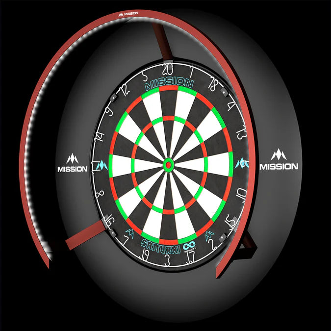 MISSION - TORUS 270 - LED DARTBOARD LIGHTING SYSTEM - VARIOUS COLOURS