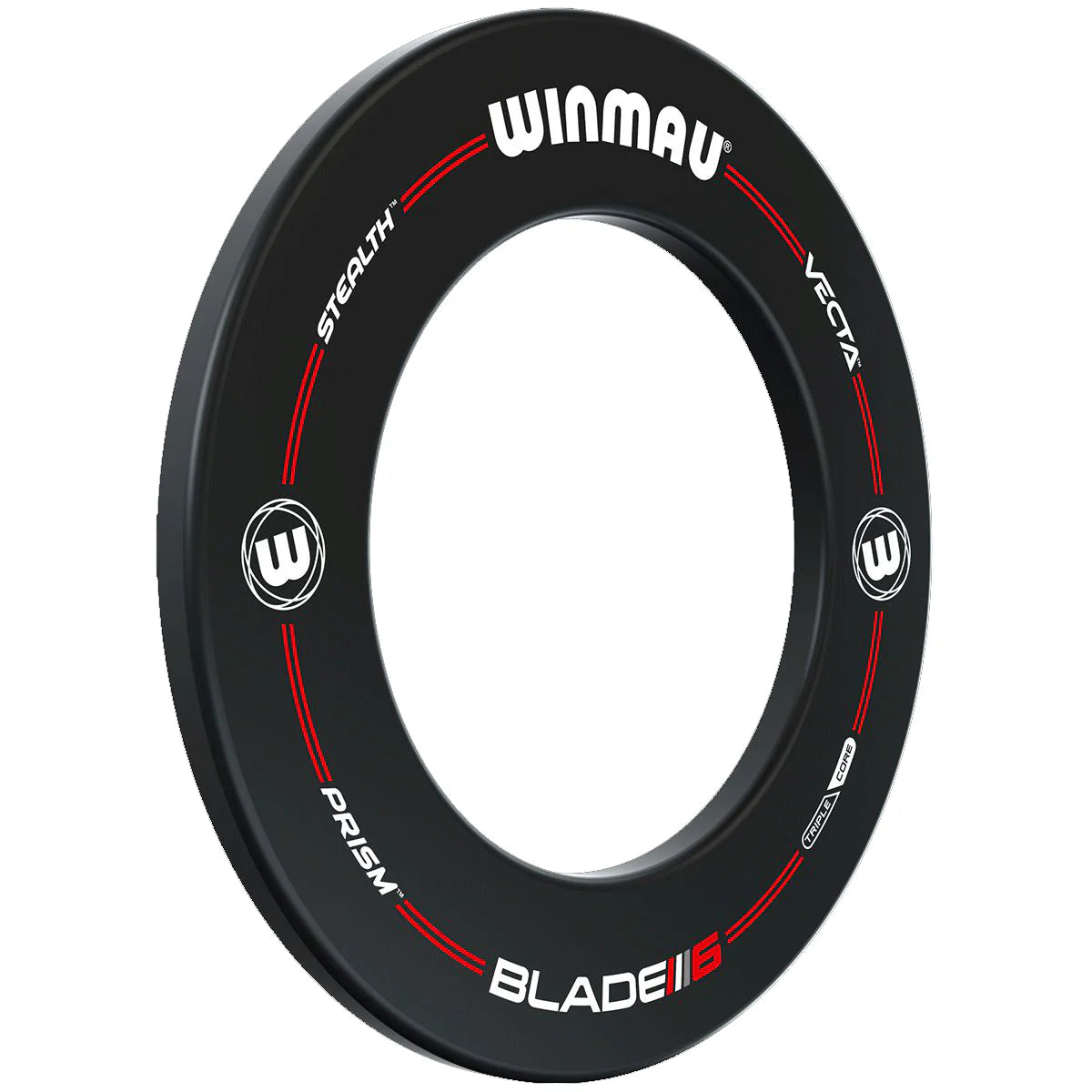 WINMAU - PRO LINE - DARTBOARD SURROUND BY WINMAU - BLACK