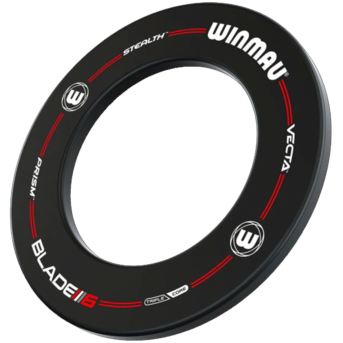 WINMAU - PRO LINE - DARTBOARD SURROUND BY WINMAU - BLACK