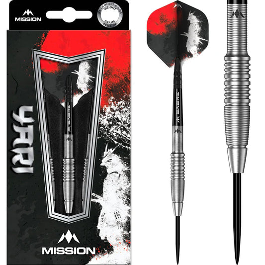 MISSION - YARI  - STEEL TIP DARTS - 90% - 22g/24g