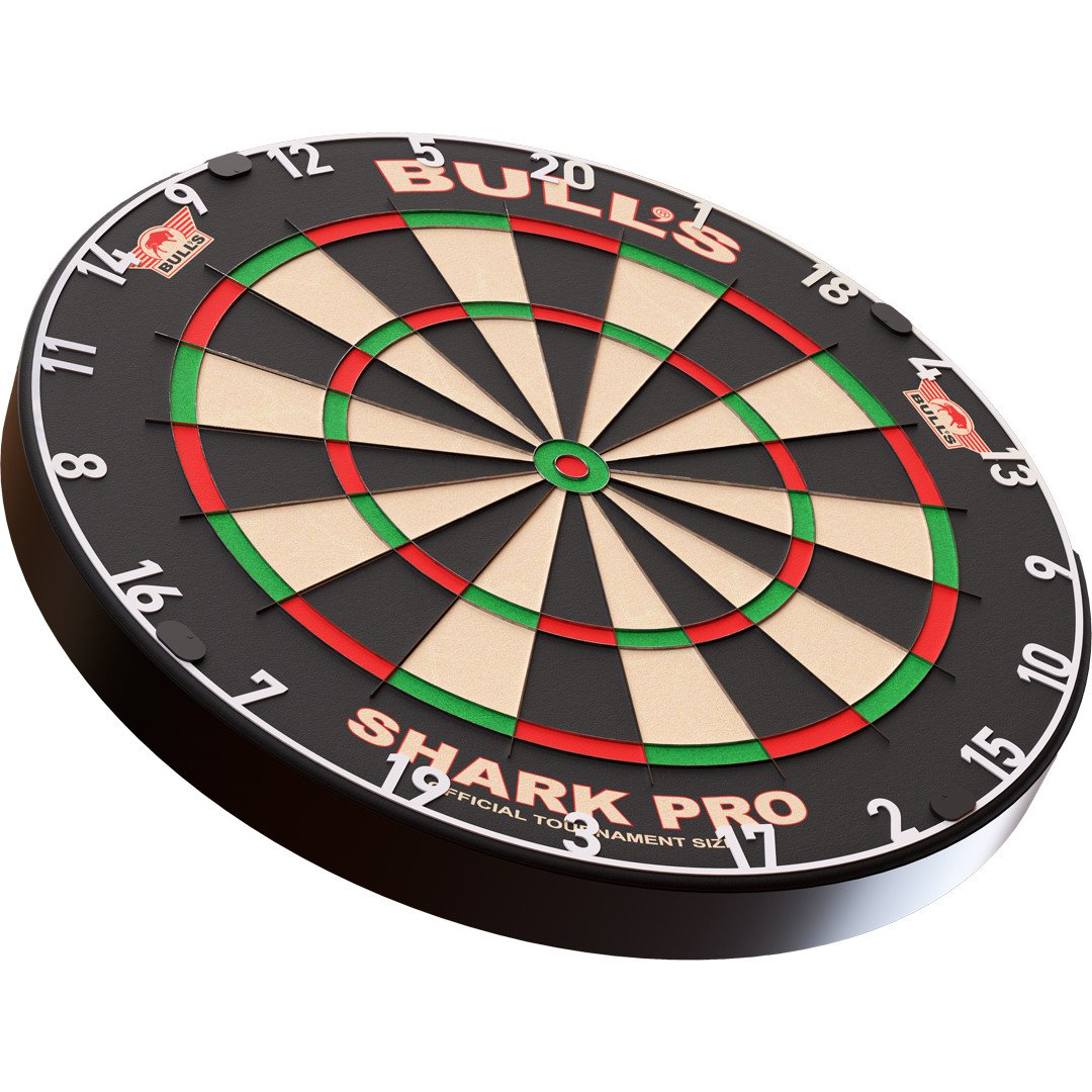 BULL'S NL SHARK PRO (2024 Version) Professional Dartboard www