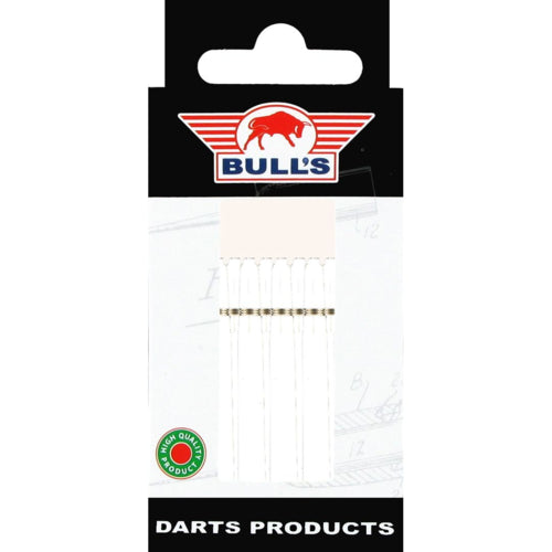 BULL'S (NL) - NYLON - DURA SHAFTS - LONG DARTS STEMS - WHITE - 5 PACK