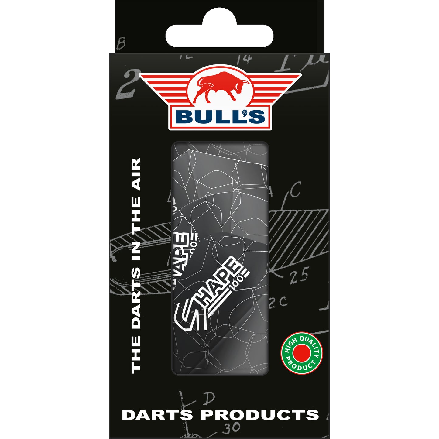 BULL'S (NL) - FLIGHT SHAPE TEST KIT - 7 SETS