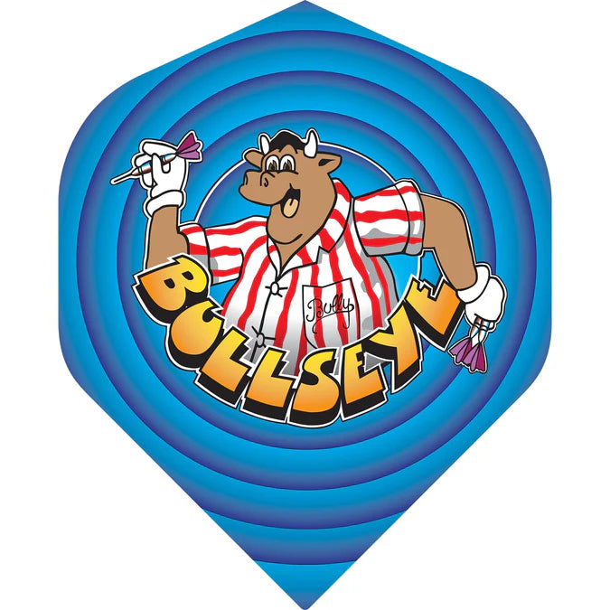 BULLSEYE - DART FLIGHTS - 100 MICRON - STD No2