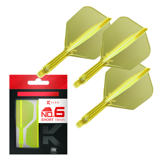 TARGET - KFLEX FLIGHT SYSTEM - No. 6 (SMALL) - NEON YELLOW