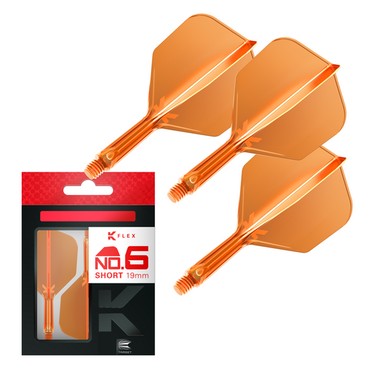 TARGET - KFLEX FLIGHT SYSTEM - No. 6 (SMALL) - NEON ORANGE