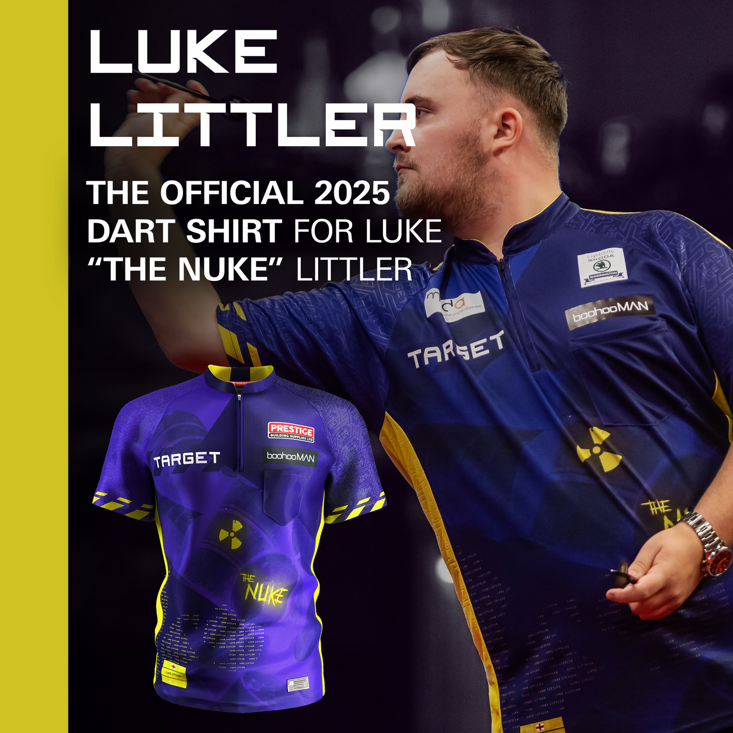 TARGET - LUKE LITTLER - PLAYING SHIRT - 2025