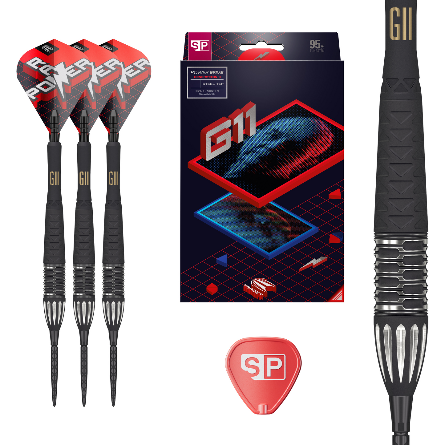 TARGET - PHIL TAYLOR - 9FIVE G11 - SWISS POINT - 95% - 22g/24g/26g