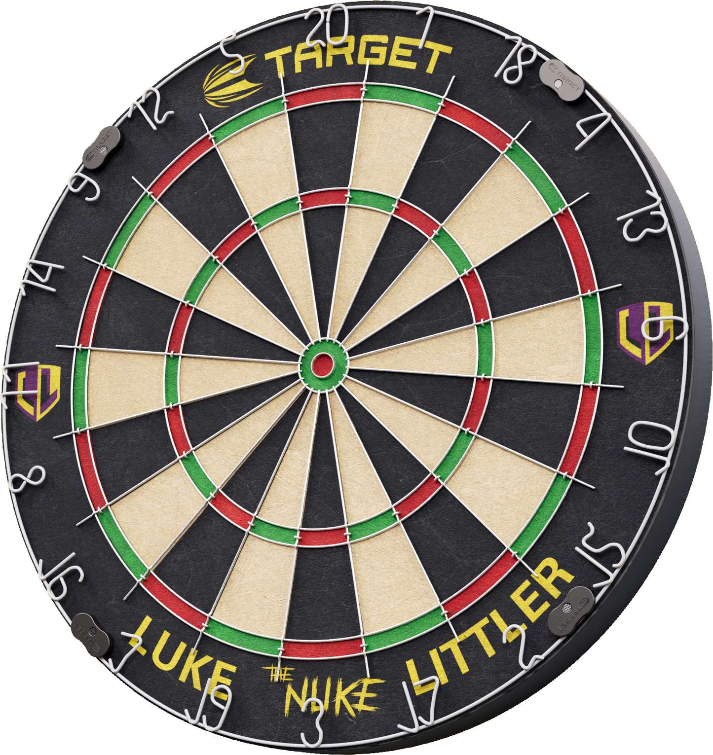 TARGET - LUKE 'THE NUKE' LITTLER - DART BOARD SET