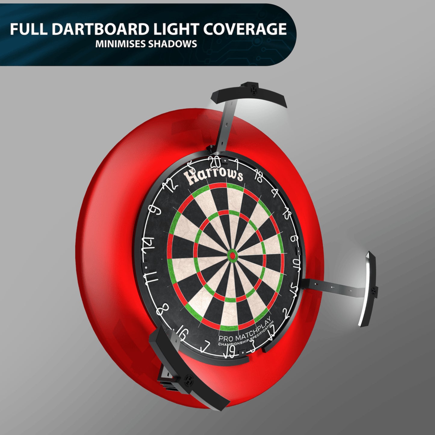 HARROWS - TRILIGHT - LED DARTBOARD LIGHTING SYSTEM