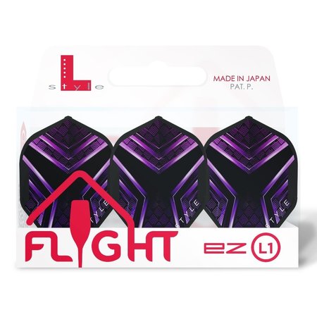 LSTYLE - GENESIS - EZ Flights - L1 STANDARD - BLACK/PURPLE