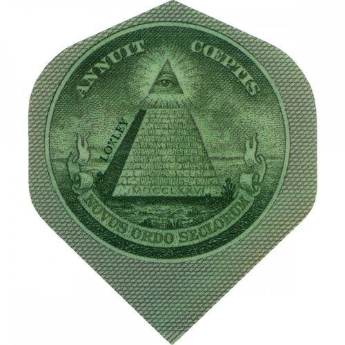 LOXLEY - GREEN PYRAMID FLIGHTS - STANDARD No.2 - 100 MICRON - GREEN