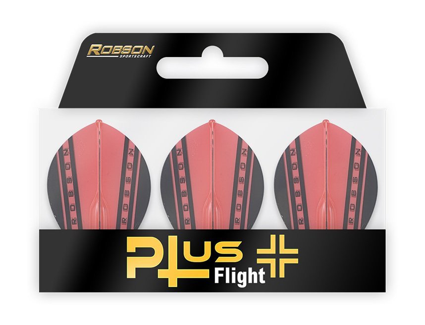 ROBSON Plus (BULL'S NL) + MOULDED FLIGHTS - PEAR V - RED
