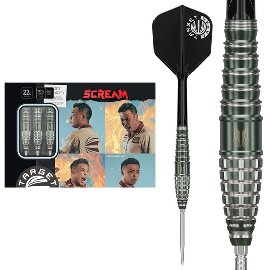 TARGET JAPAN - AKITO YAMAGATA - SCREAM - G1 - SWISS POINT DARTS - 90% - 22g